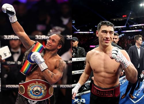 Anthony Yarde (left), Dmitry Bivol (right)