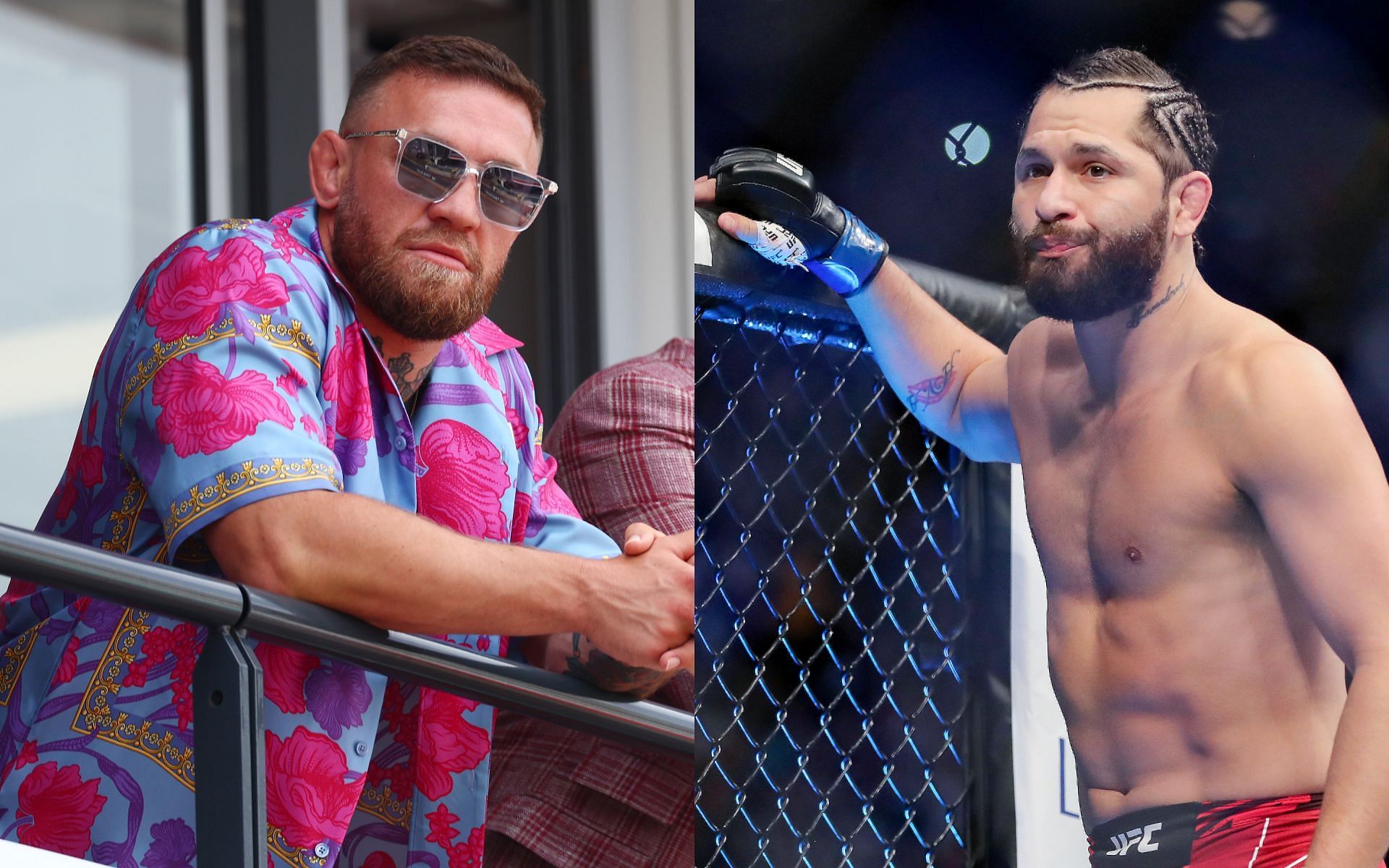 Conor McGregor (left) and Jorge Masvidal (right) (Images via Getty)