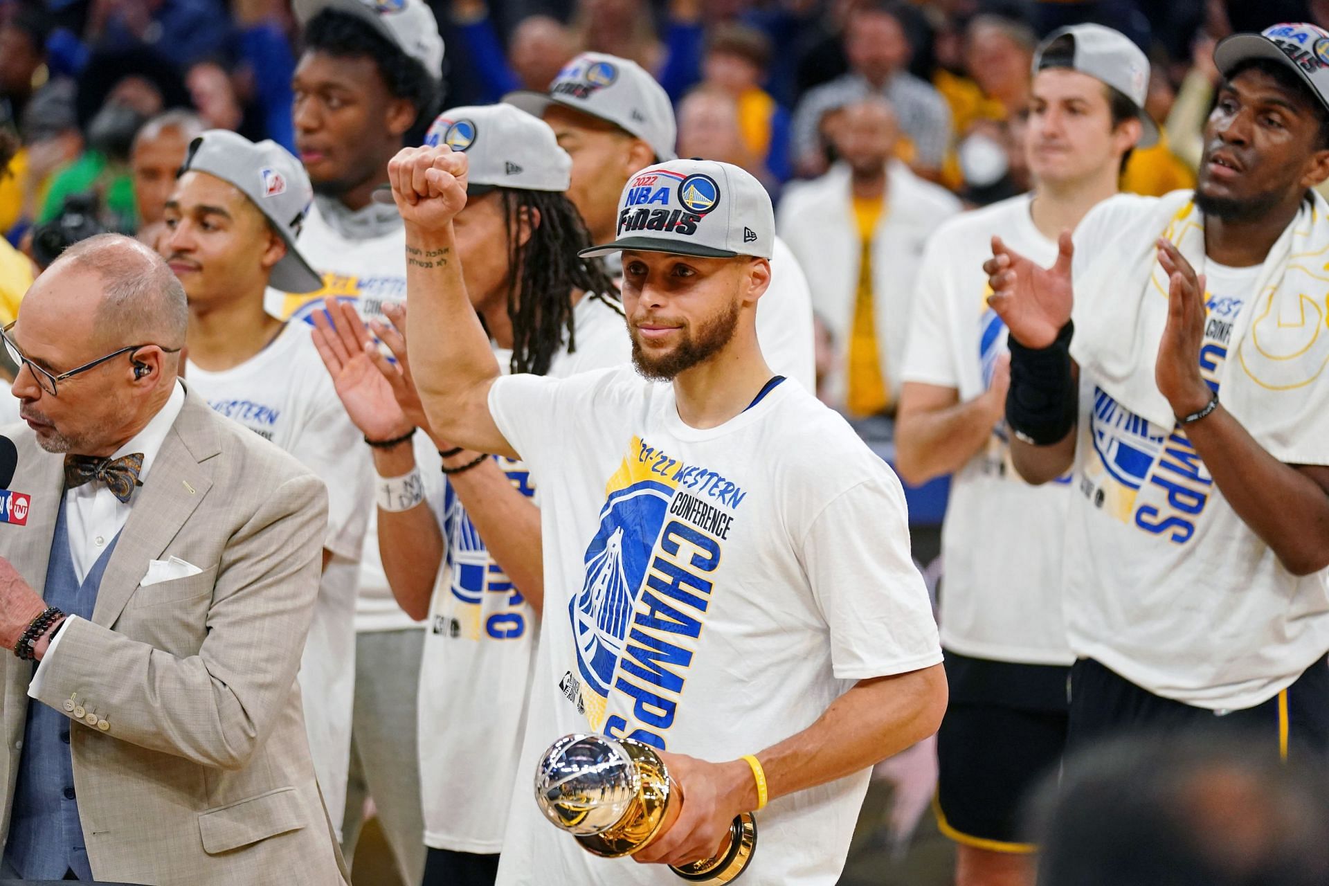 The Bill Russell NBA Finals MVP trophy will cement Steph Curry&#039;s status as an all-time great, according to NBA Insider Ric Bucher. [Blue Man Hoop]