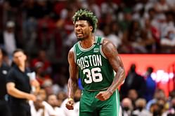"Big time week for u man. Homers. Grand slams. Y’all are rockin" - Boston Celtics star Marcus Smart congratulates Boston Red Sox slugger Trevor Story after dominant performances