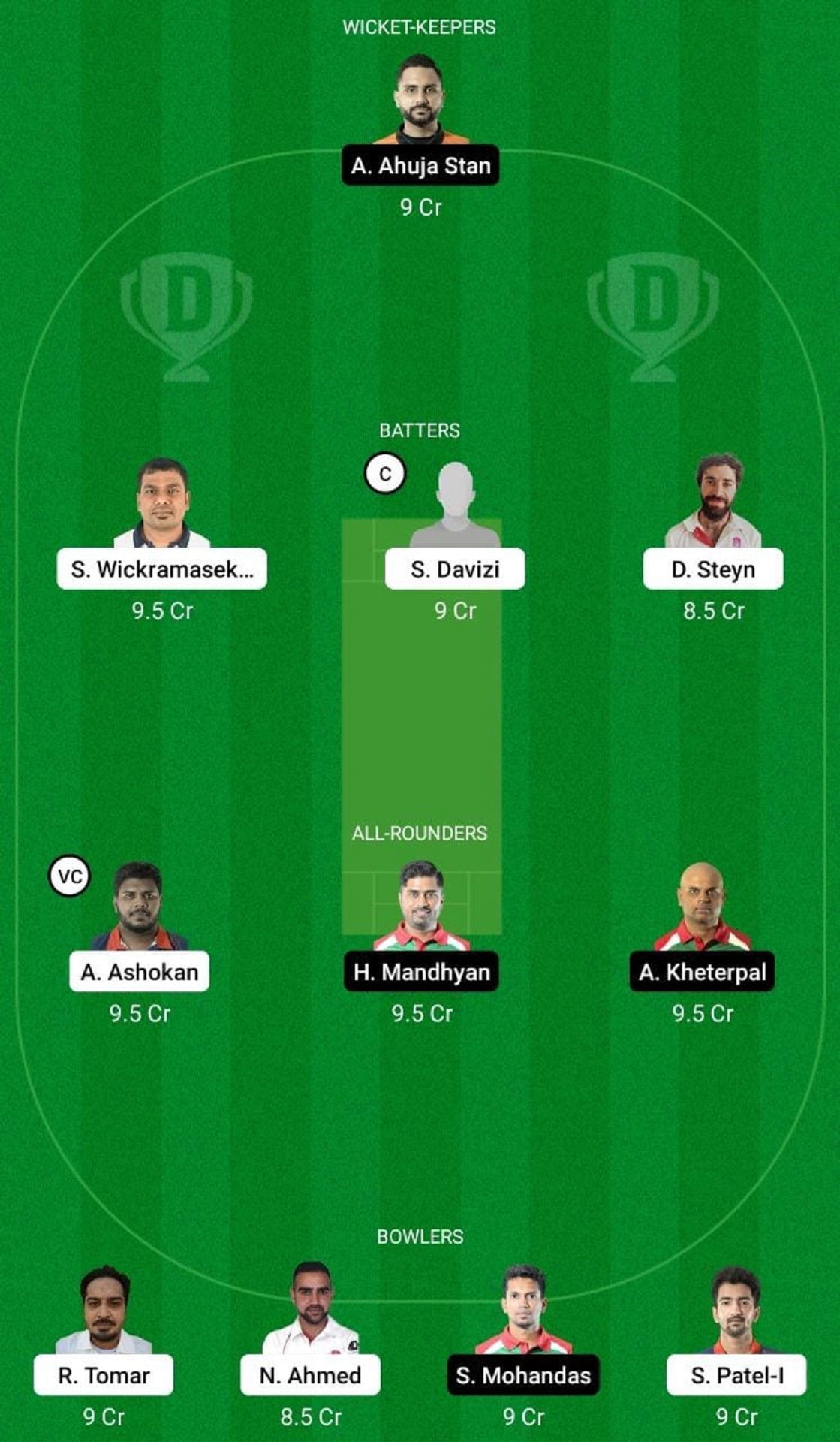 CZR vs HUN Dream11 Fantasy Suggestion #1