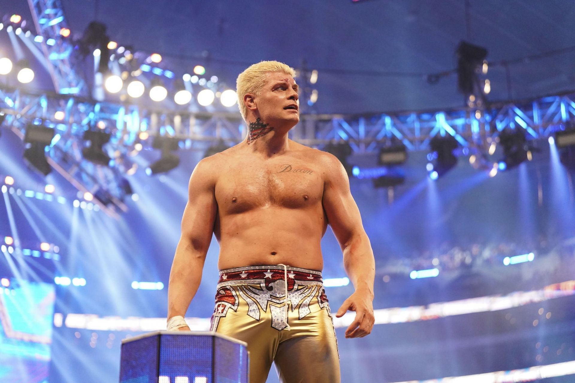 Cody Rhodes is currently feuding with Seth Rollins in WWE