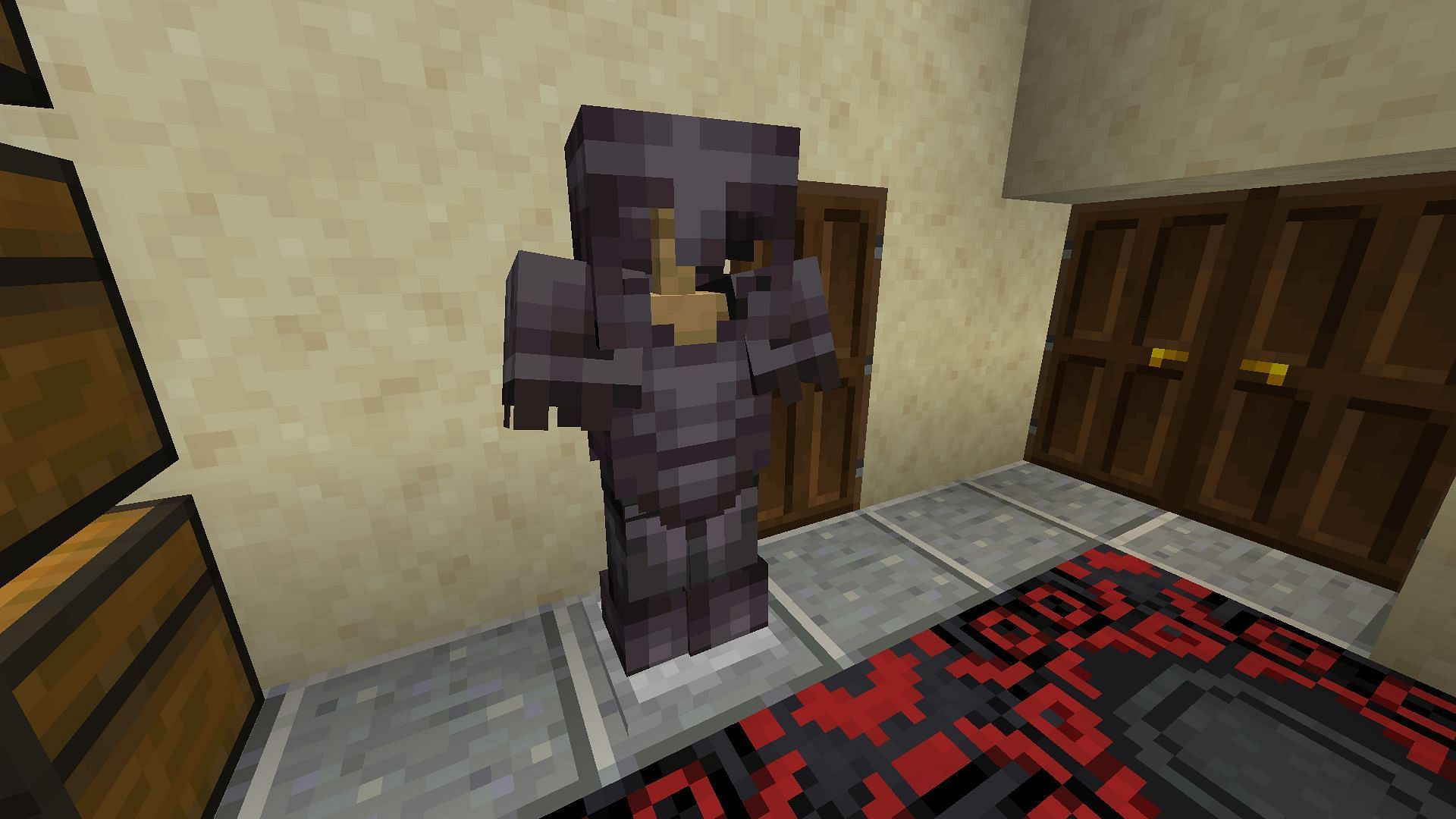 An armor stand can be used daily as well (Image via Minecraft)