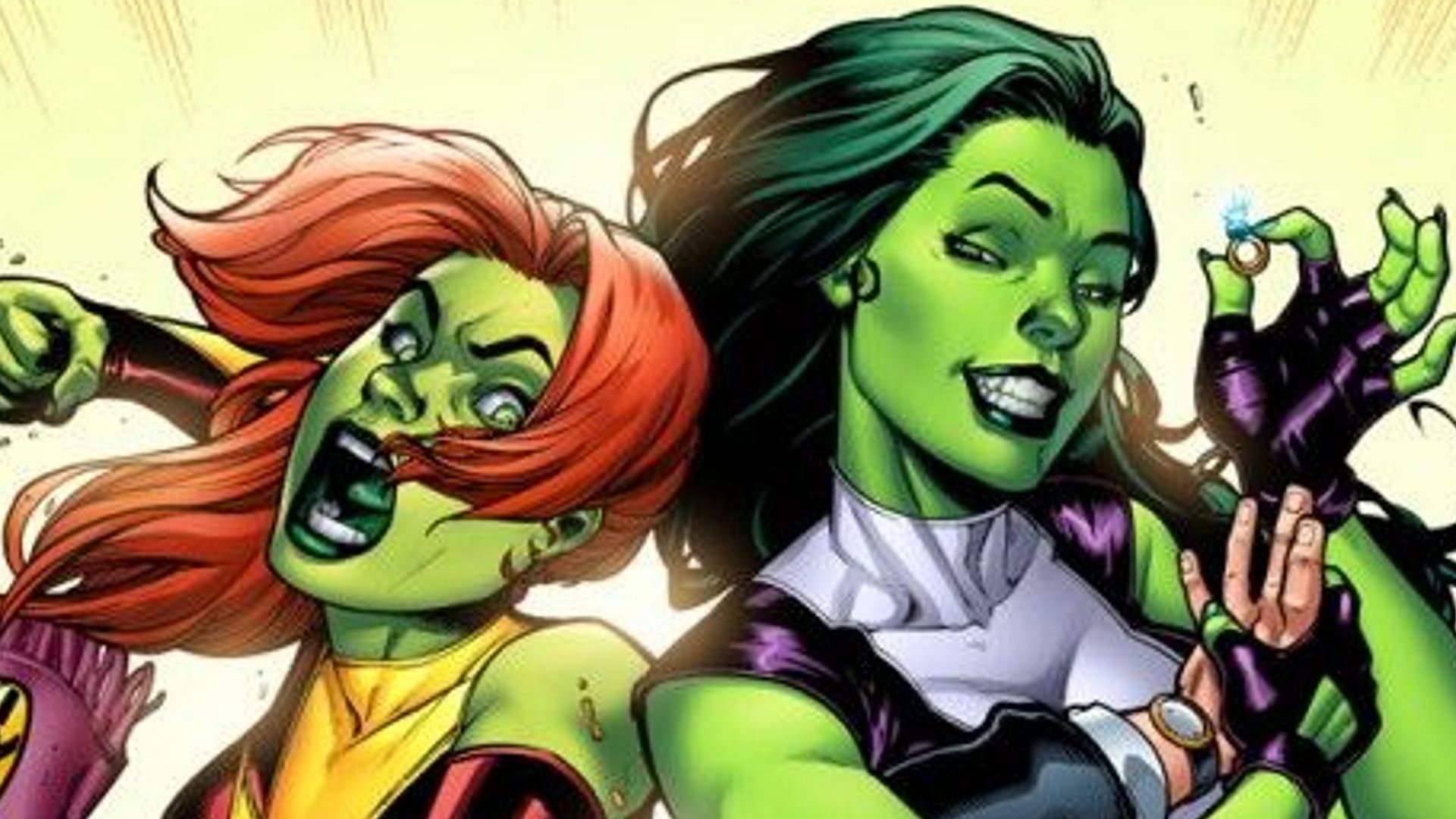 Double the strength and double the green (Image via Marvel Comics)
