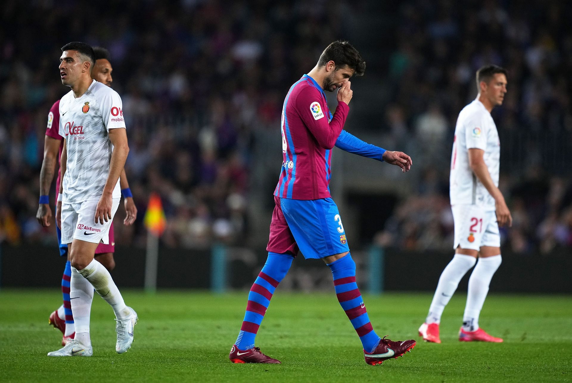 Gerard Pique of FC Barcelona 