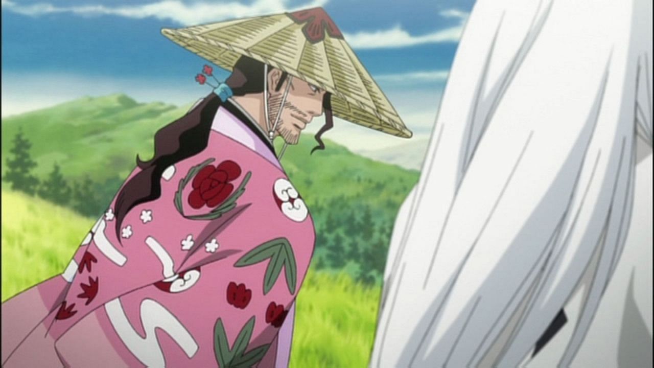 Shunsui as seen in the series&#039; anime (Image via Studio Pierrot)
