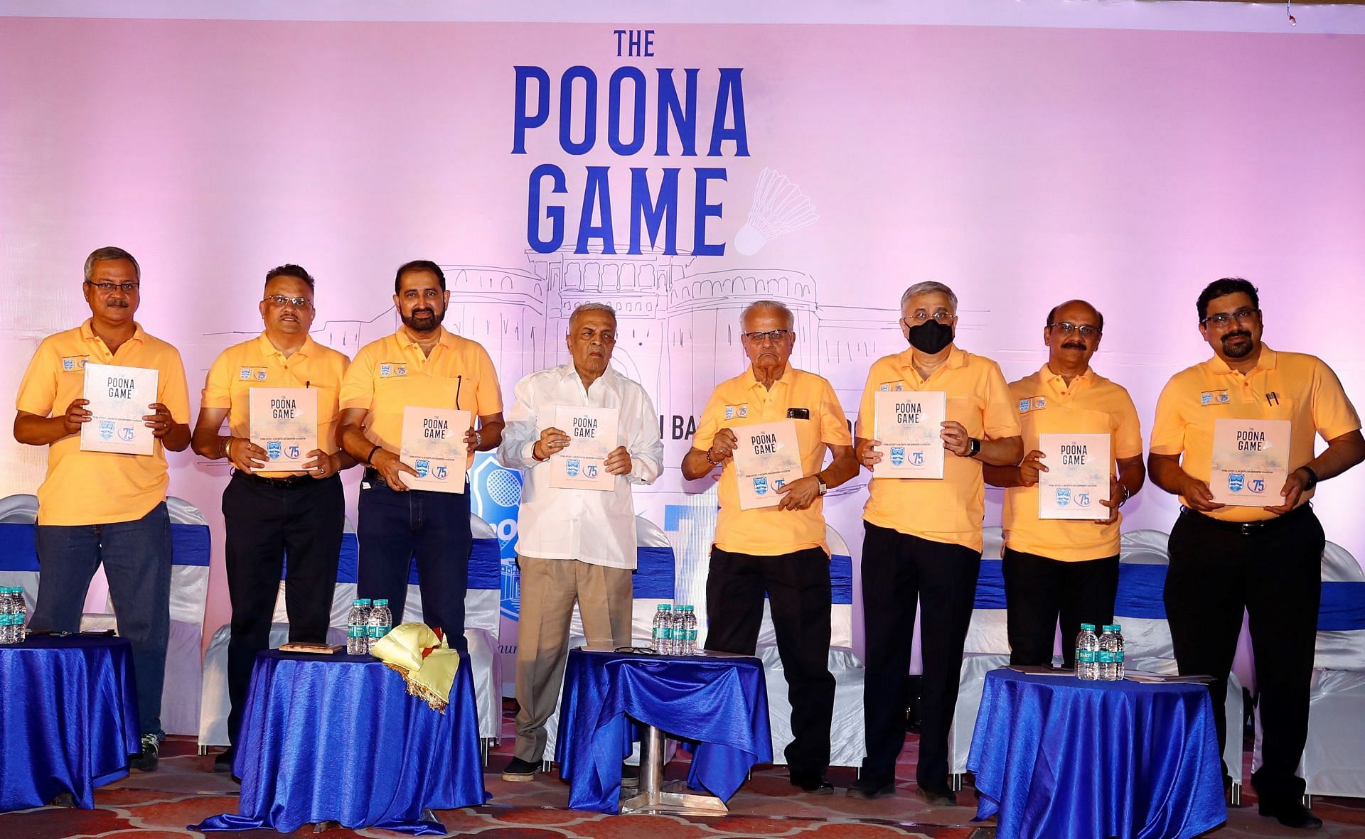 Poona District and Metropolitan Badminton Association (PDMBA) launched its commemorative coffee-table book &lsquo;The Poona Game,&rsquo; in Pune on Tuesday. Pullela Gopichand was present virtually at the event. (Pic credit: PDMBA)