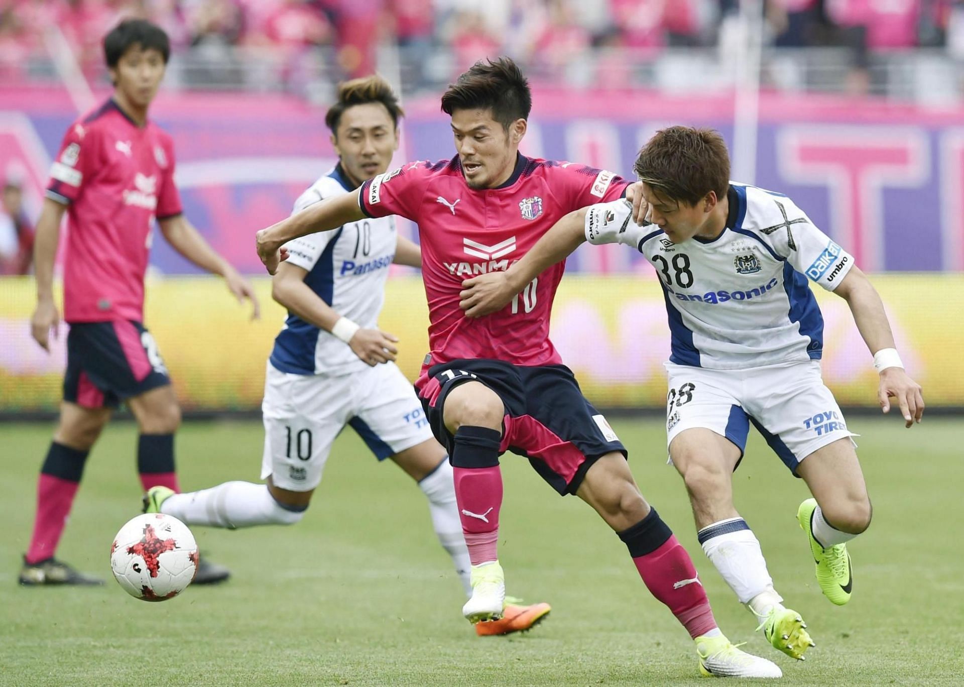 Cerezo Osaka and Gamba Osaka lock horns in their J1 League fixture on Saturday