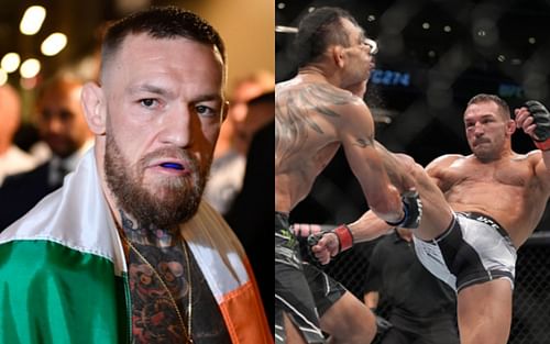 Conor McGregor (left); Ferguson vs. Chandler (right)