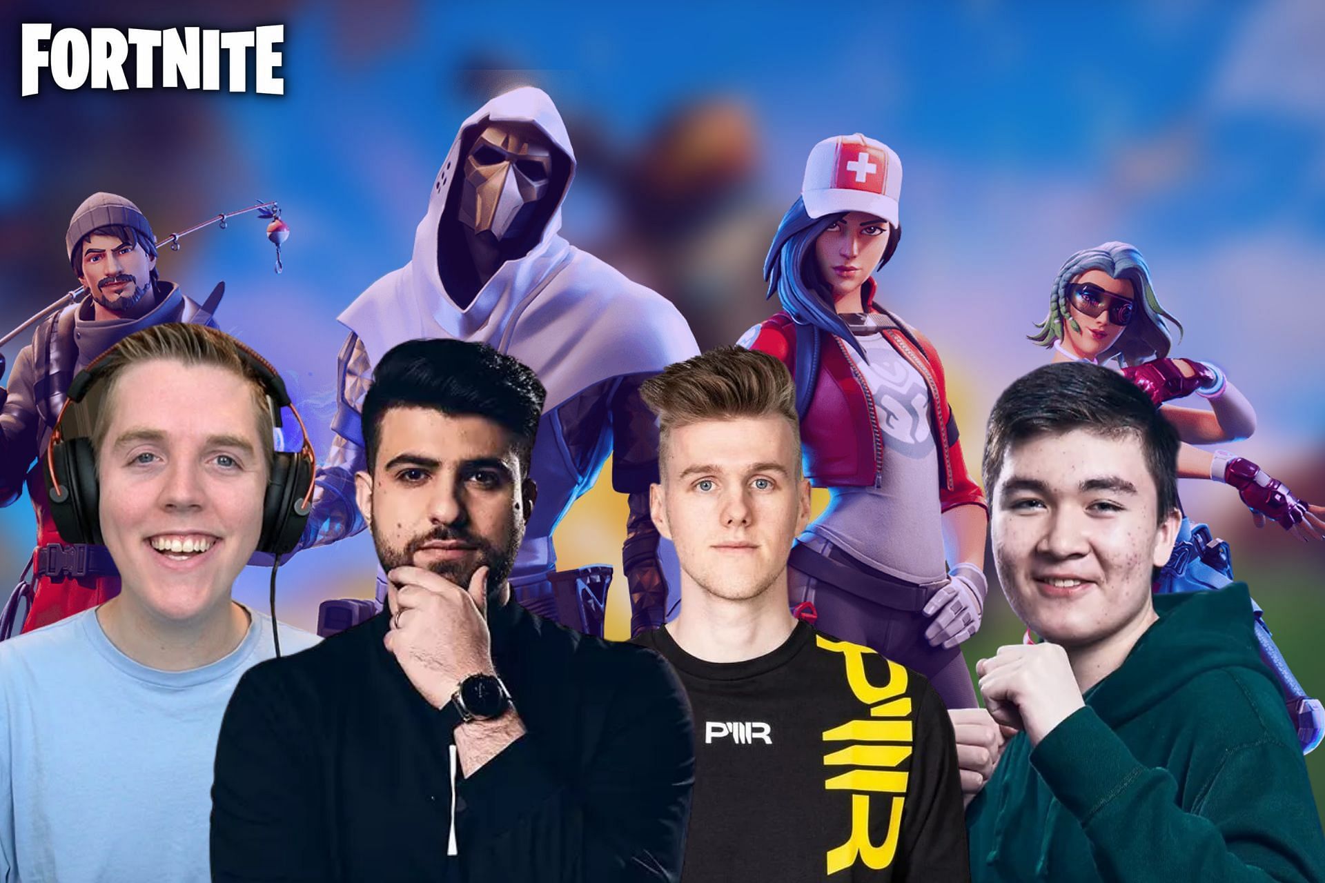 Fortnite content creators who can help players get better at the game (Image via Sportskeeda)