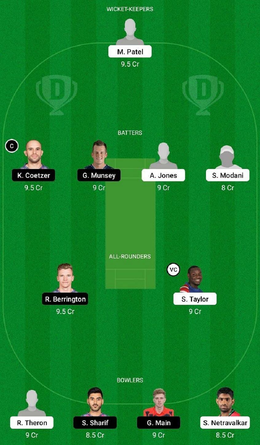 USA vs SCO Dream11 Fantasy Tip #2