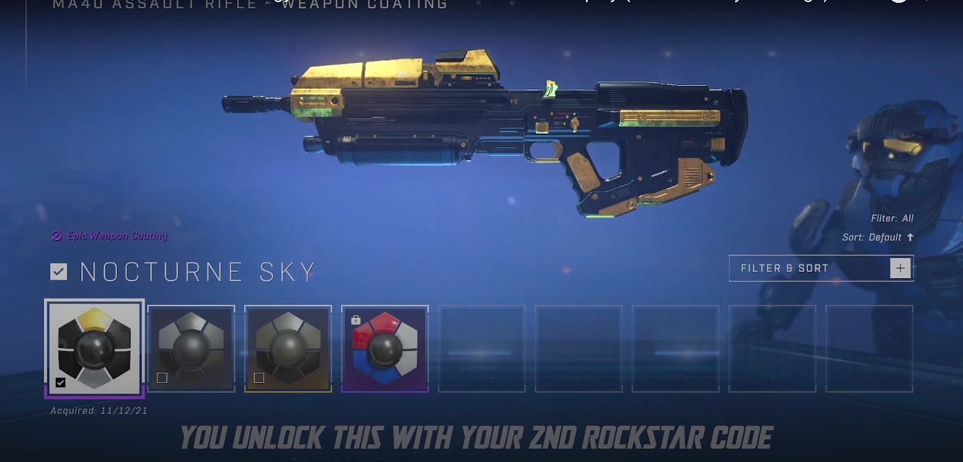 Gamers could get Nocturne Star by purchasing Rockstar drinks (Image via 343 Industries)