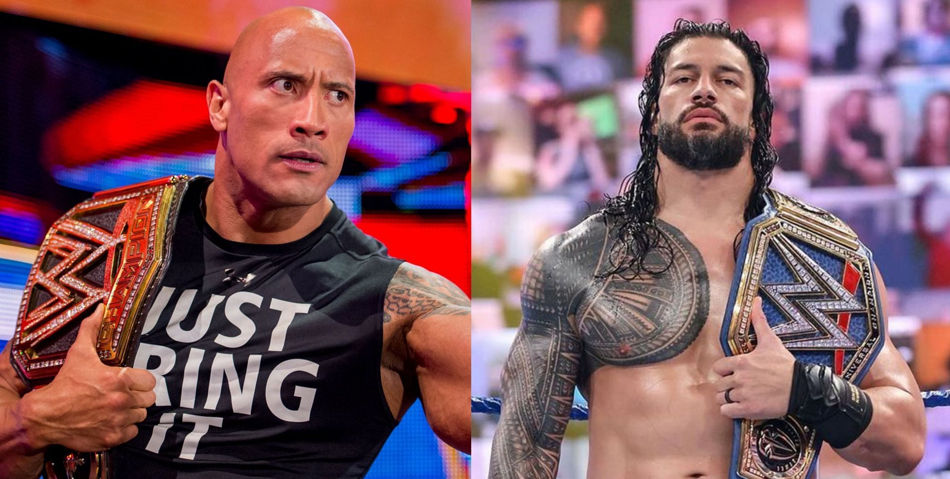 WWE दिग्गज द रॉक और रोमन रेंस का मैच संभव दिखाई दे रहा है 