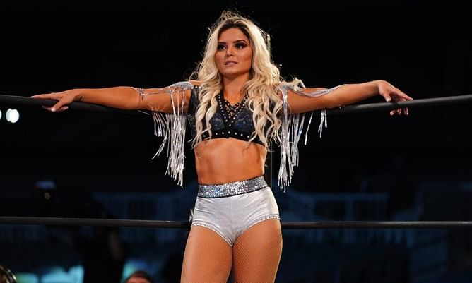 "Keep me out of your mouth" - AEW star's girlfriend hits back at Tay Conti for her tweet