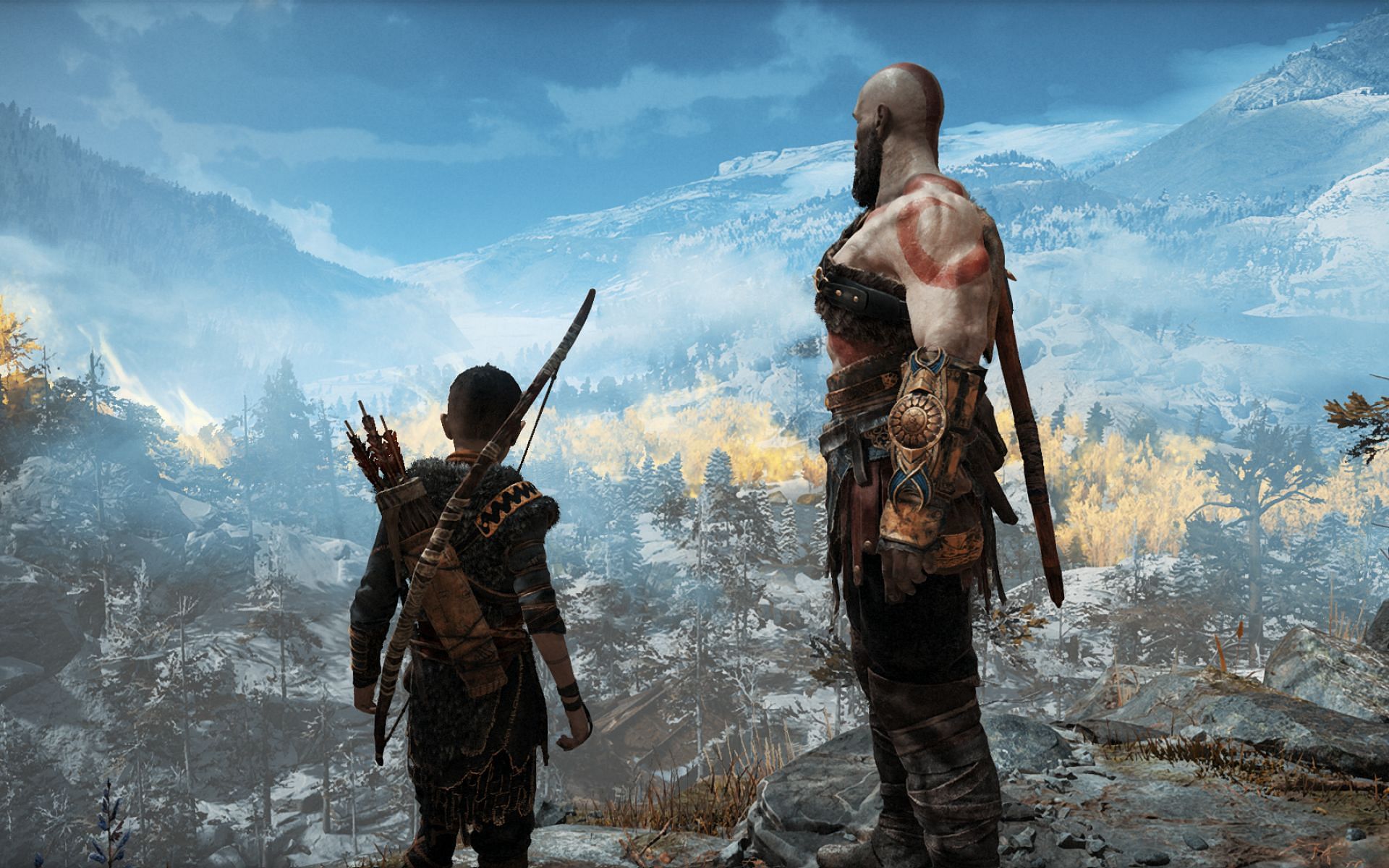 God of War is a great example of such a video game (Image via Santa Monica Studios)