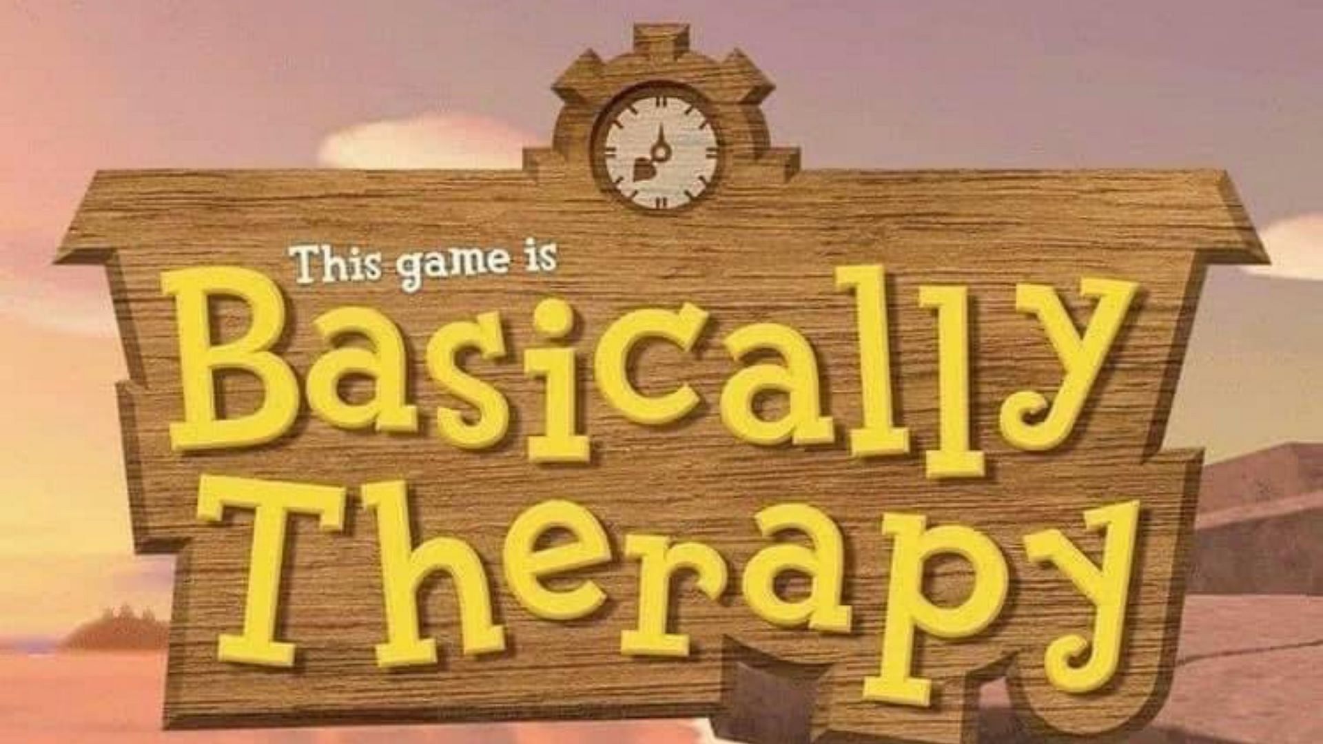 Animal Crossing: New Horizons fans have labeled the game a kind of therapy (Image via @faerysapphic/Twitter)