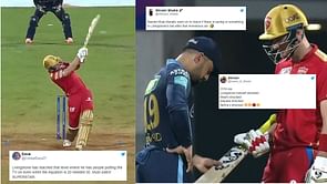 "Petition to call sixes over 110m LIVINGSTONE!" - Rashid, Shami, Twitter shocked as PBKS' Liam Livingstone smokes longest six of IPL 2022