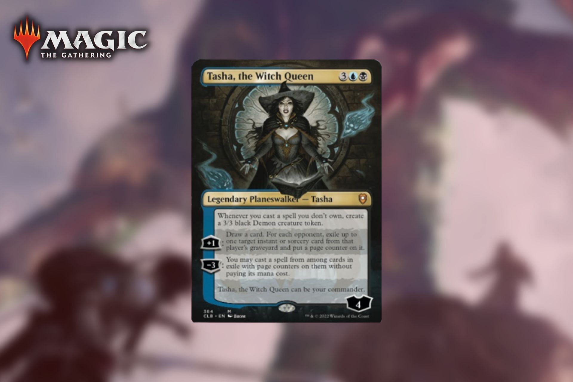 Tasha, the Witch Queen can steal opponents cards and let you cast them for free. What&#039;s better? (Image via Sportskeeda)