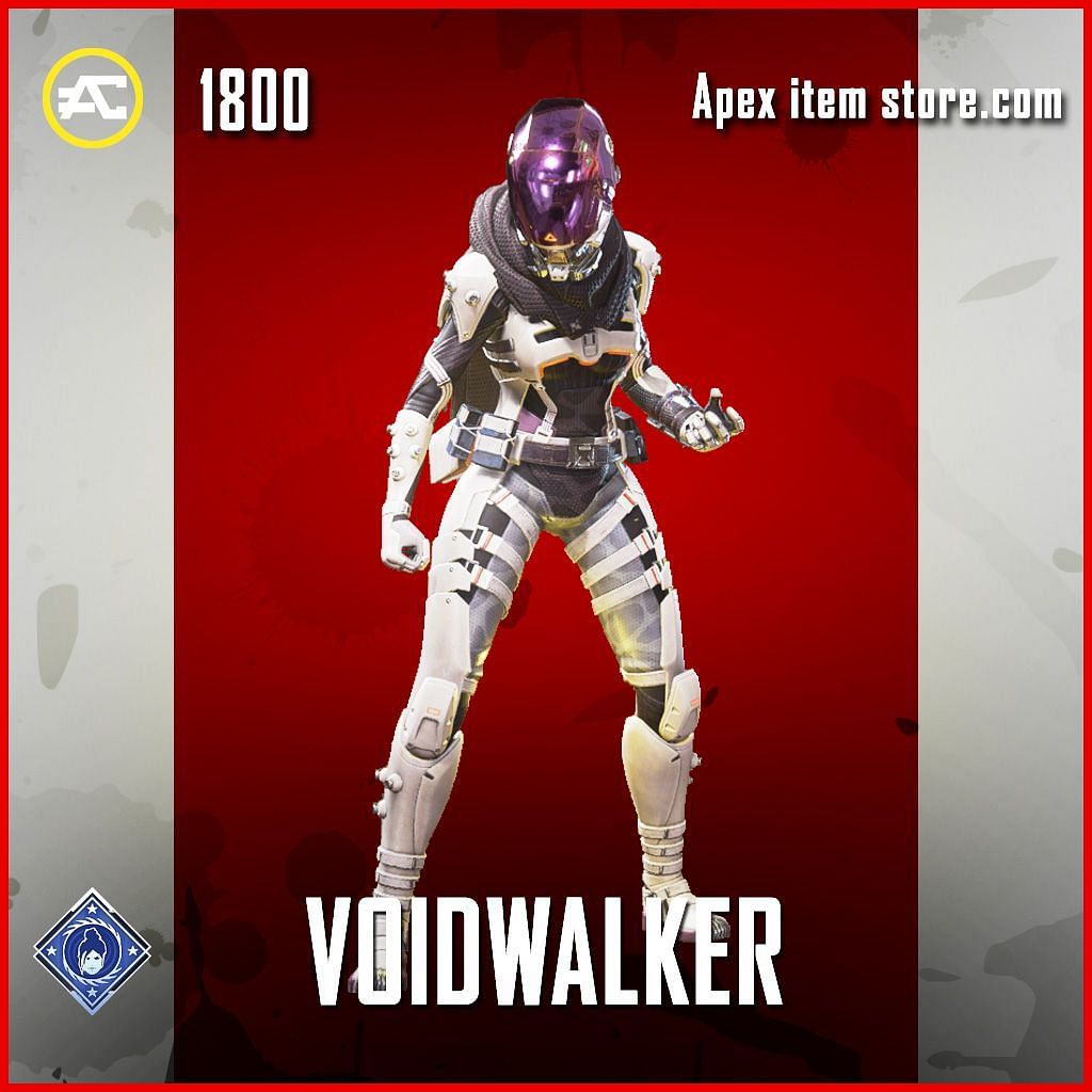 Voidwalker is truly a beautiful Wraith skin in Apex Legends (Image via apexitemstore.com)