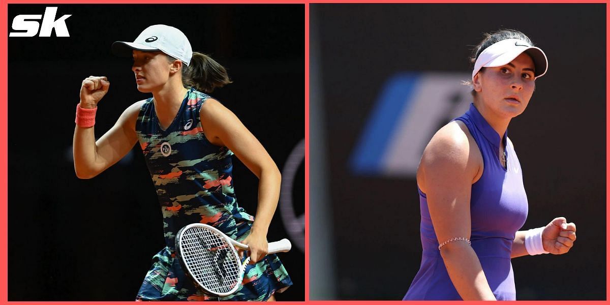 Iga Swiatek and Bianca Andreescu will be in action on Day 6 of the Italian Open
