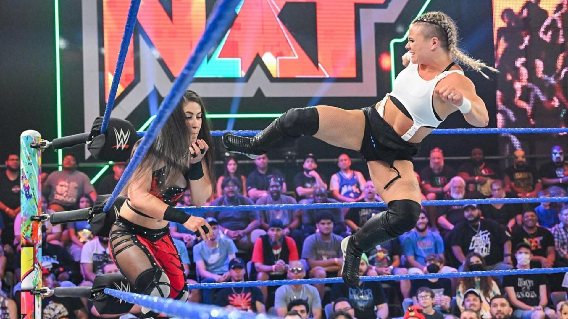 Ivy Nile was taken to the limit by Yulisa Leon on NXT Level Up