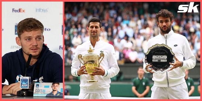 It's a pity Novak Djokovic and Matteo Berrettini cannot defend their ranking points at Wimbledon: David Goffin