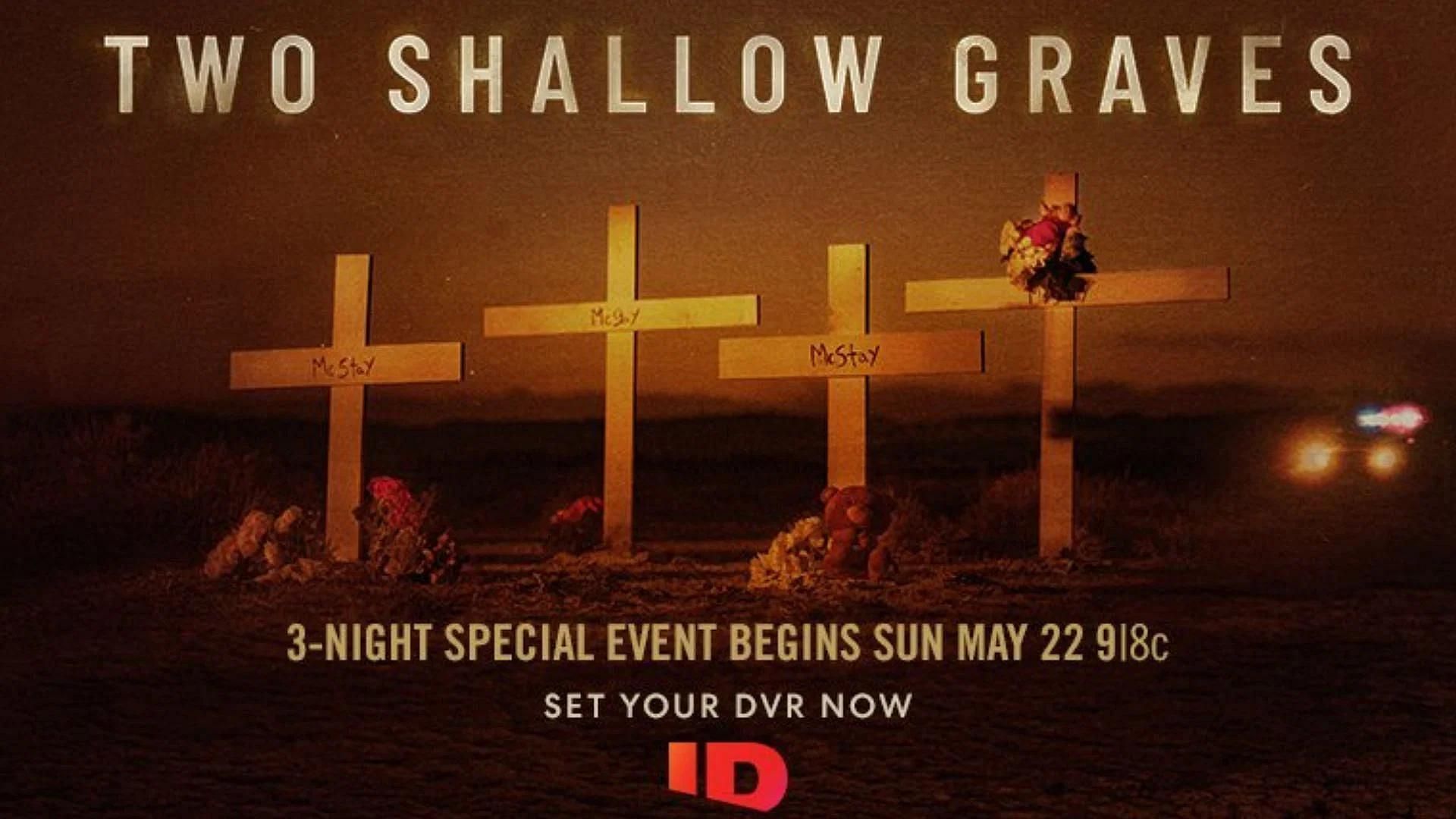 ID&#039;s Two Shallow Graves is currently streaming on Discovery + (Image via @DiscoveryID/Twitter)