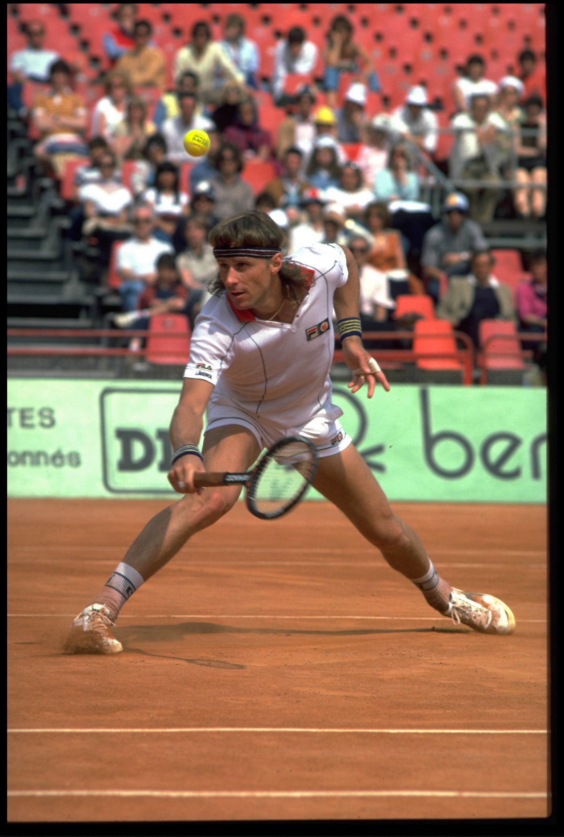 Bjorn Borg won six French Open titles.