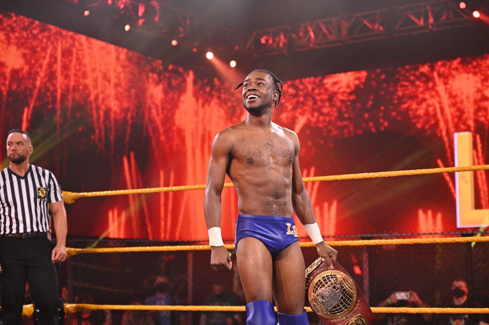 Leon Ruff during his time in NXT