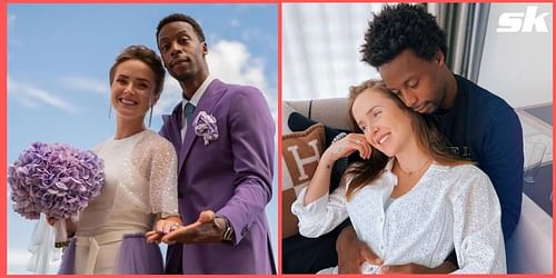 Elina Svitolina and Gael Monfils are expecting a baby girl in October.