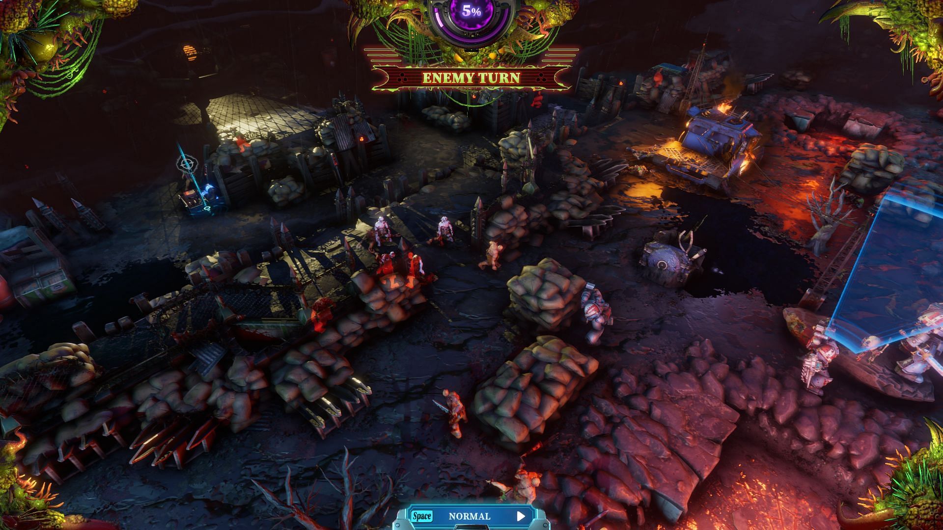 May the odds be never in your favor (Image via Warhammer 40,000 Chaos Gate - Daemonhunters)