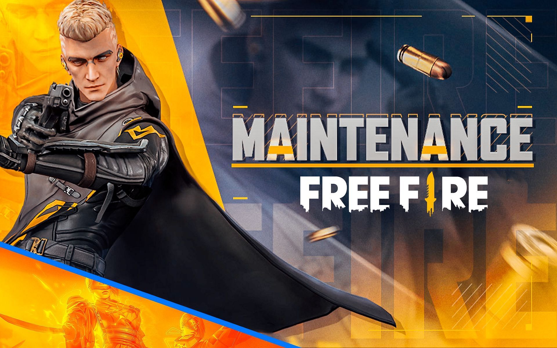 Free Fire servers have already been taken down for maintenance (Image via Sportskeeda)