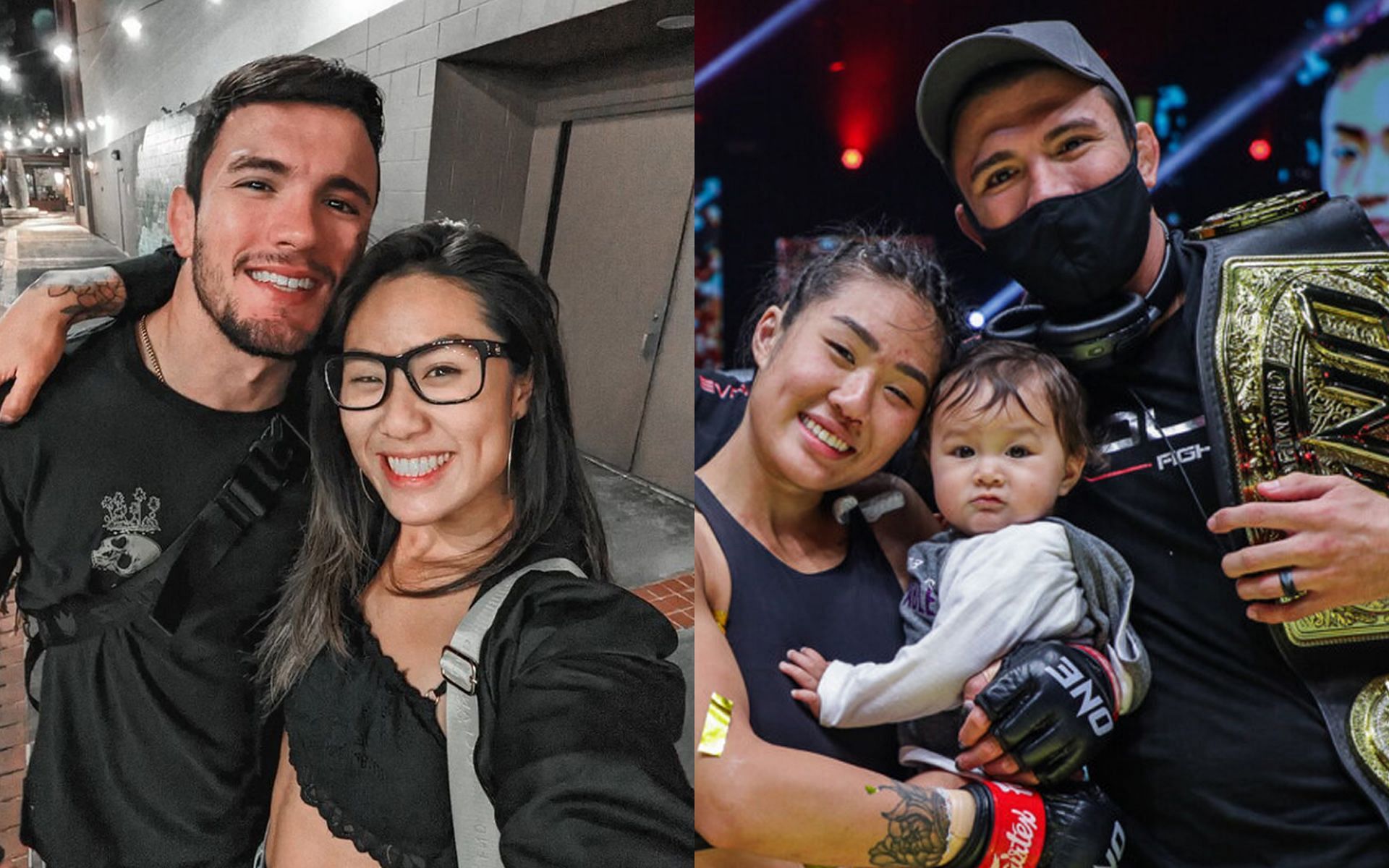 Date nights don&#039;t come by often for Angela Lee and Bruno Pucci, but their baby Ava makes all the changes worth it. | [Photos: @angelaleemma on Instagram/ONE Championship]