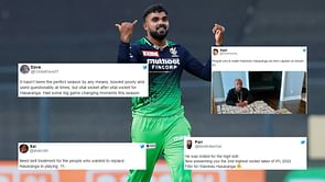 "Haters please laugh on yourself in the corner!" - Fans troll Wanindu Hasaranga's doubters as leg-spinner breaks records against SRH in IPL 2022