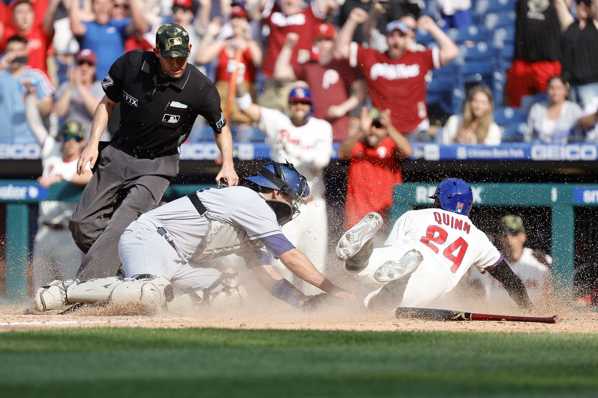 Los Angeles Dodgers v Philadelphia Phillies