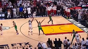 "I have never had less oxygen in me when Jimmy Butler pulled up from 3", "Jimmy tried to get on Bleacher Report" - Fans mercilessly blast Jimmy Butler for his late pullup three miss in clutch for Miami Heat in Game 7