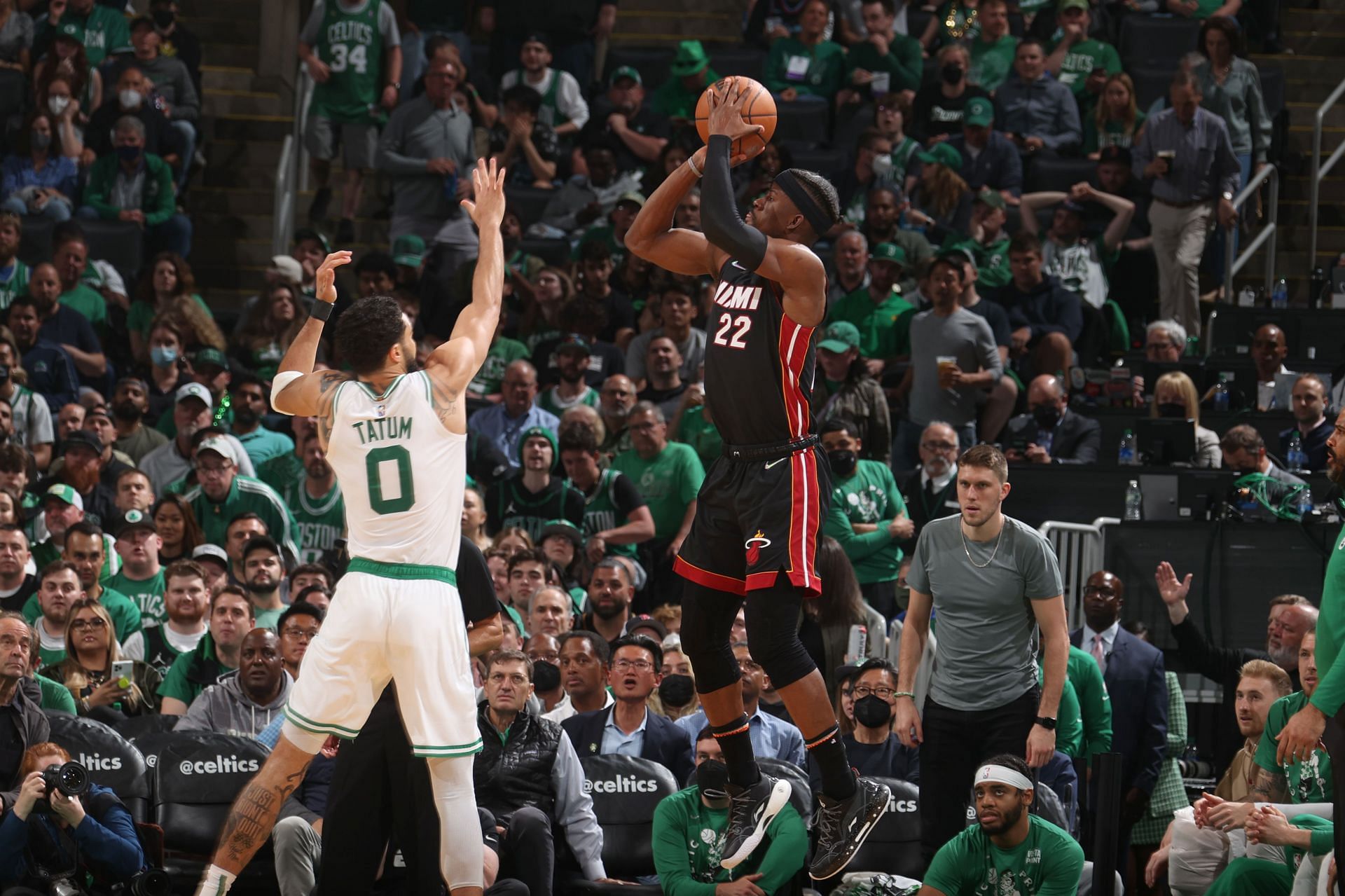 Jimmy Butler&#039;s performance for the Miami Heat in an elimination game on the road is what legends are made of. [Photo: New York Post]