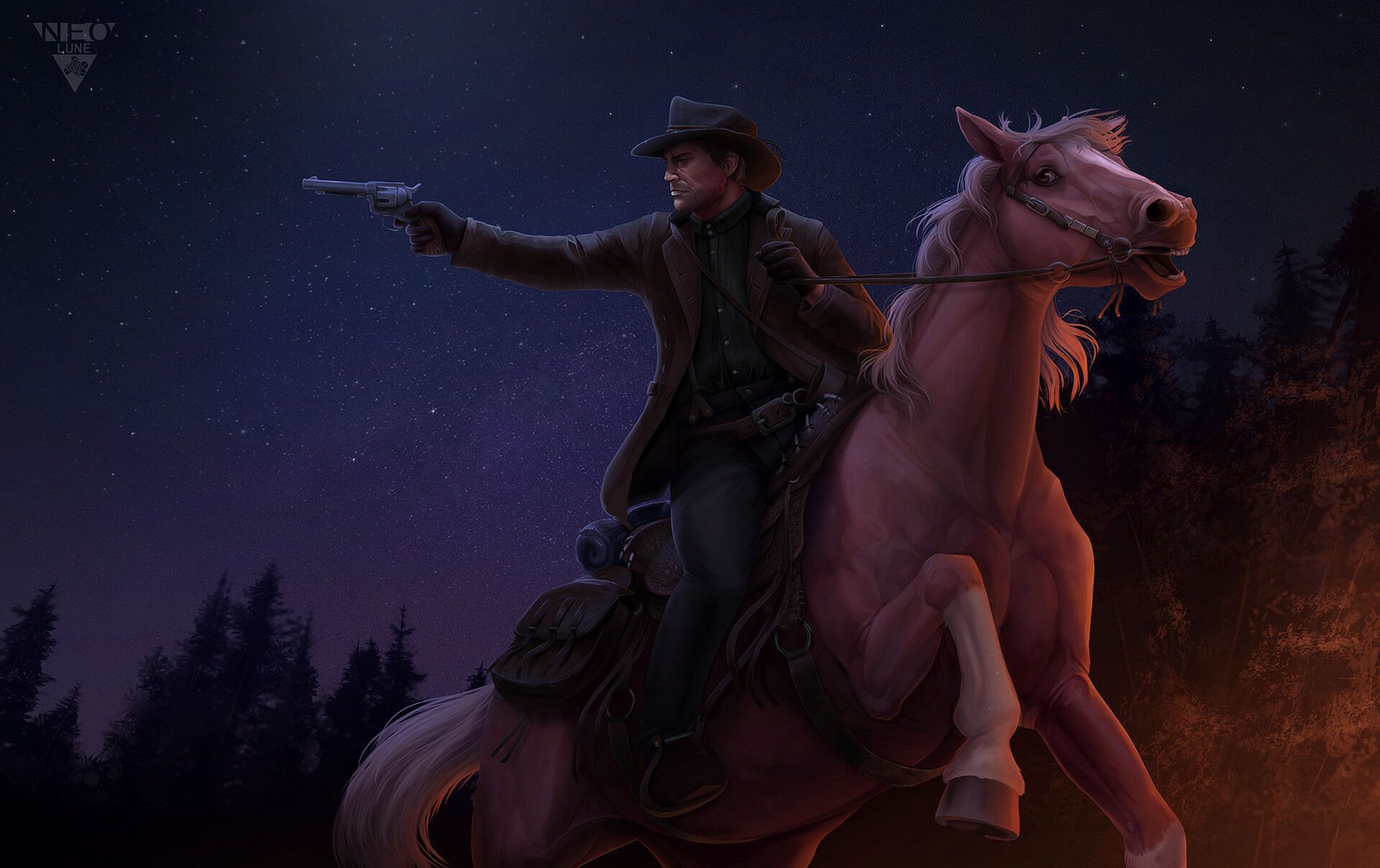 GTA leaker BOCO now says an RDR 2 remaster is in the works (Image via ArtStation)