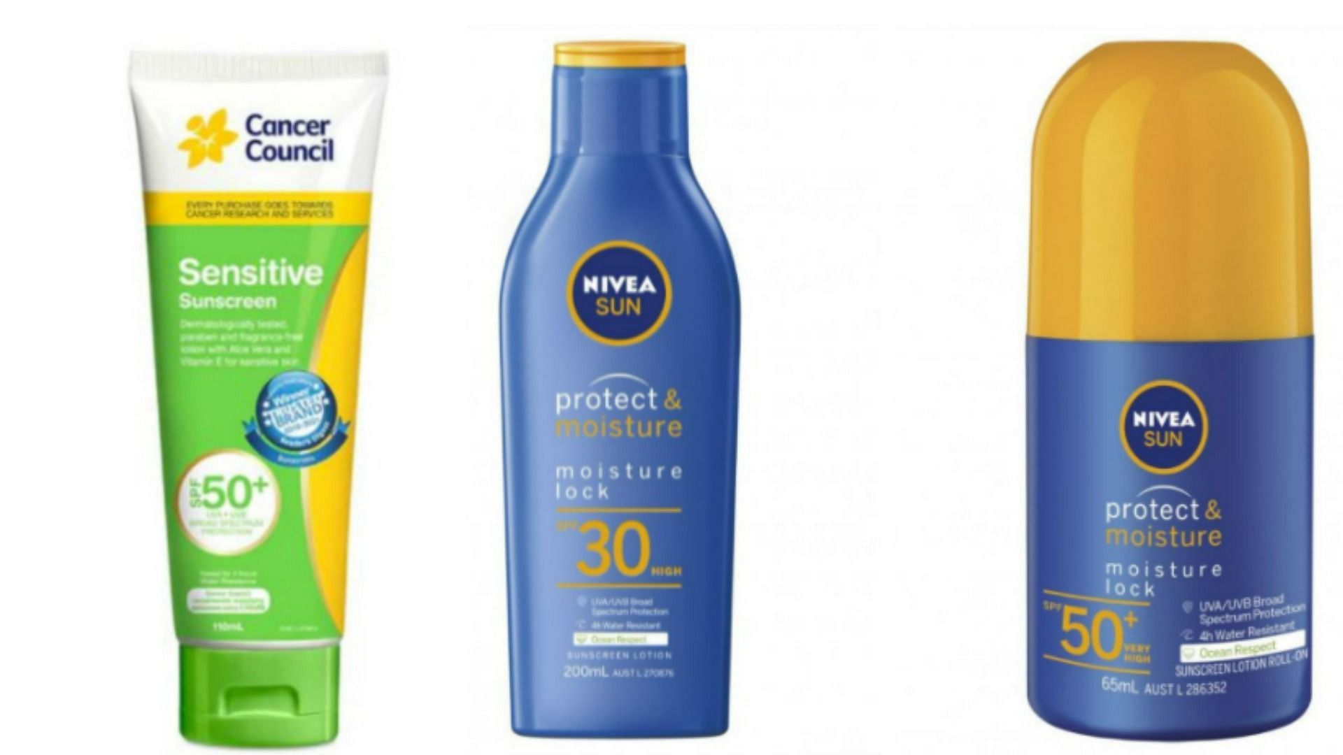 Sun-protectant recall initiated in Australia (Image via Amazon and Getty Images)