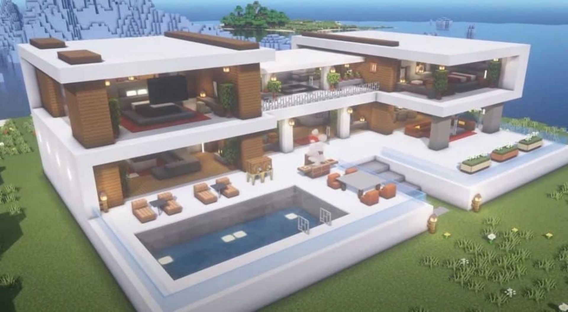 This home is so nice that players may never want to leave (Image via IrieGenie/YouTube)