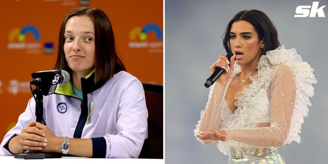 "I was singing in my mind, it was Dua Lipa so kind of guilty pleasure" - Iga Swiatek on how she cleared her mind after losing 1st set against Zheng