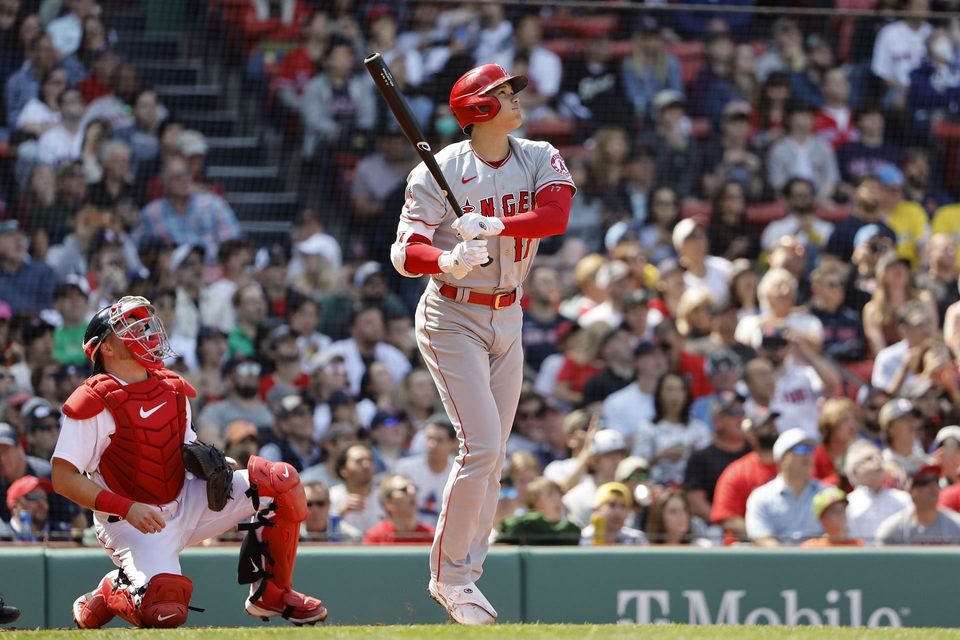 Los Angeles Angels v Boston Red Sox