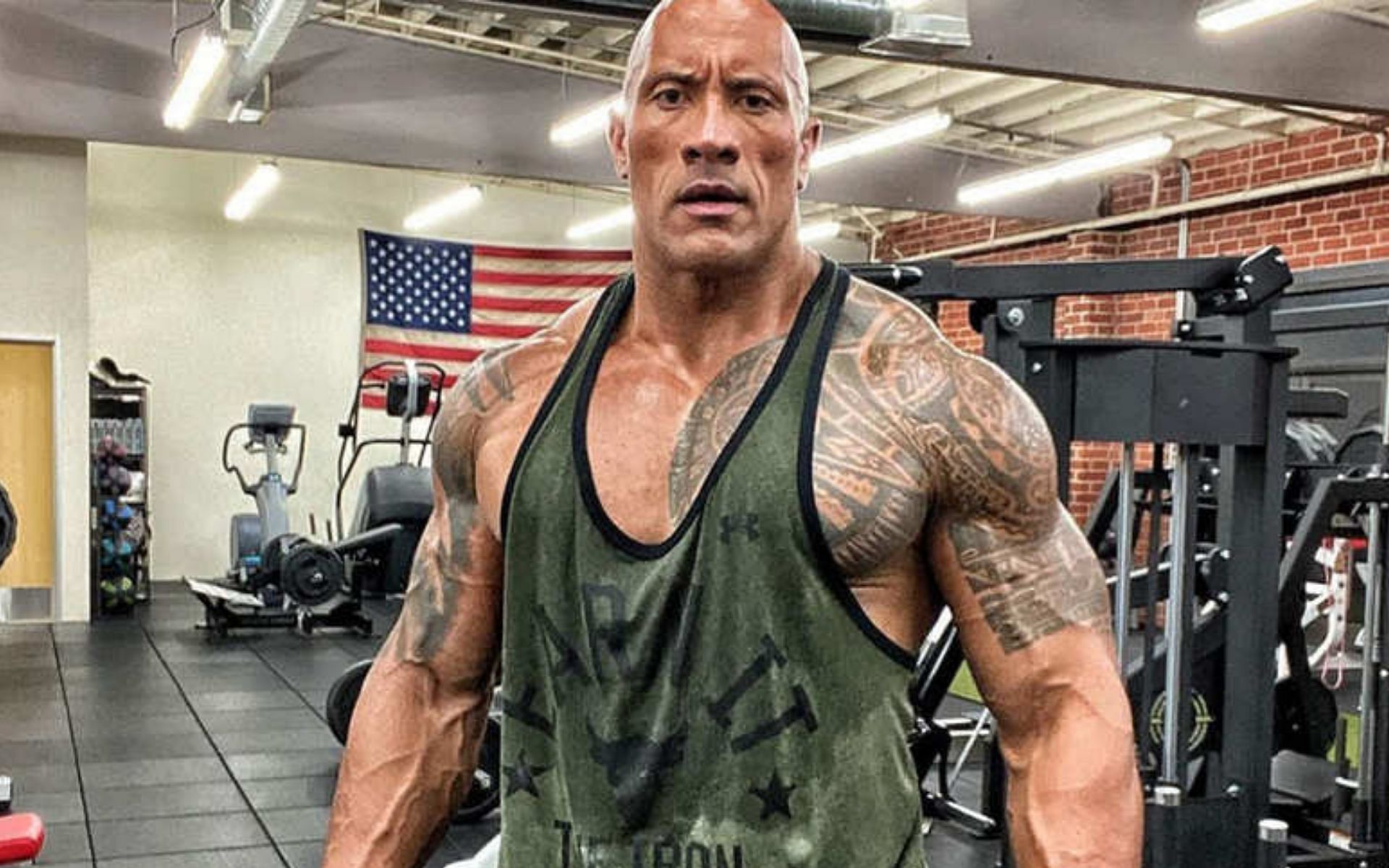 The Rock last appeared in WWE in 2019