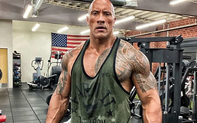 "Thrown headfirst into the fire" - The Rock comments on his first match in WWE