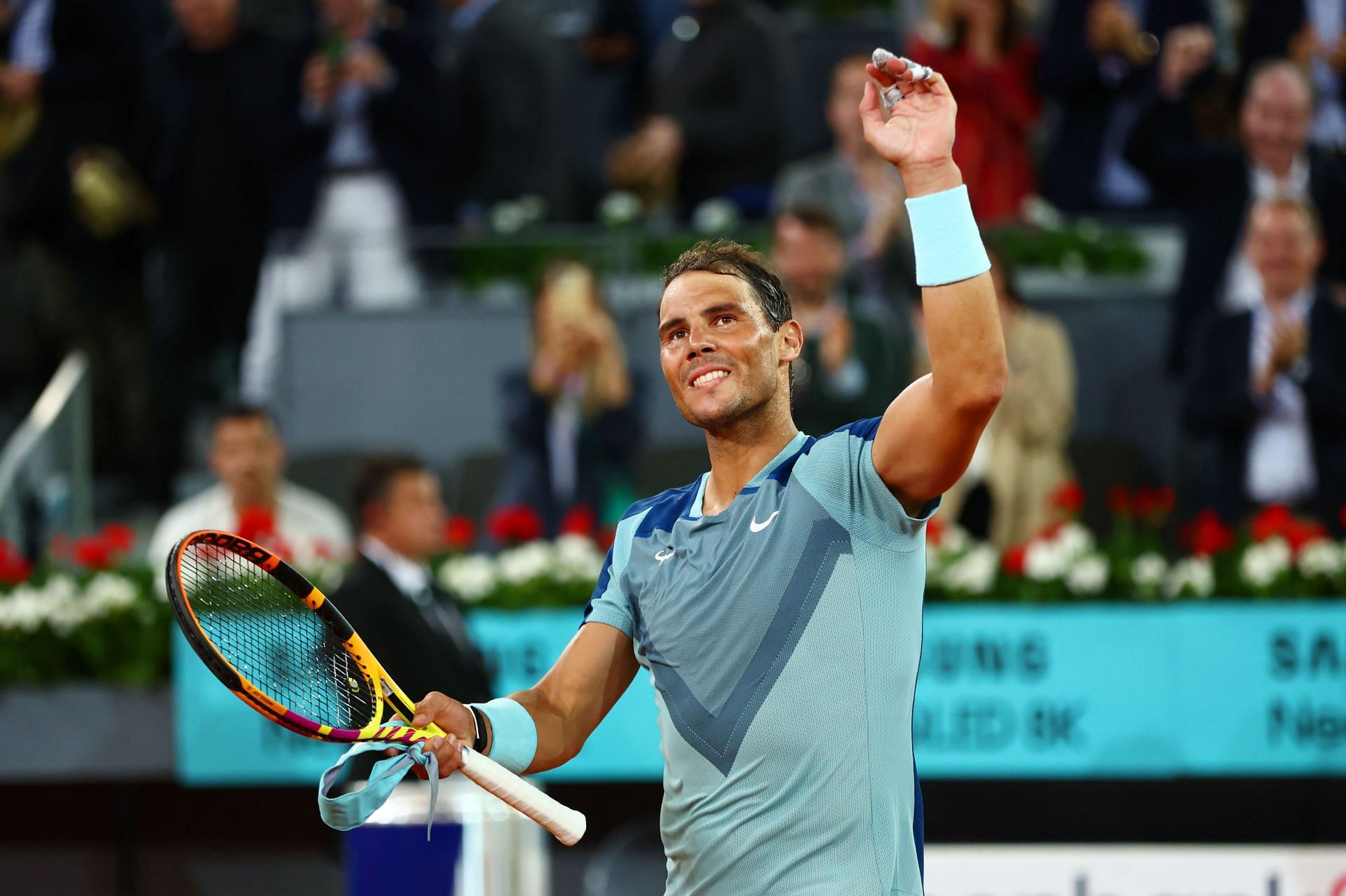 Rafael Nadal will look to get another dominant win in Madrid