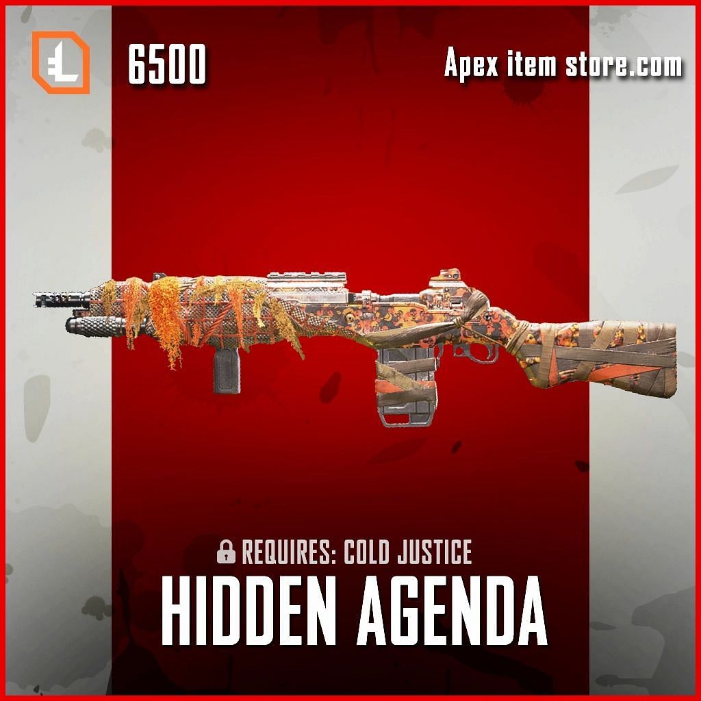 This G7 Scout skin has only been available twice in-game in Apex Legends (Image via apexitemstore.com)