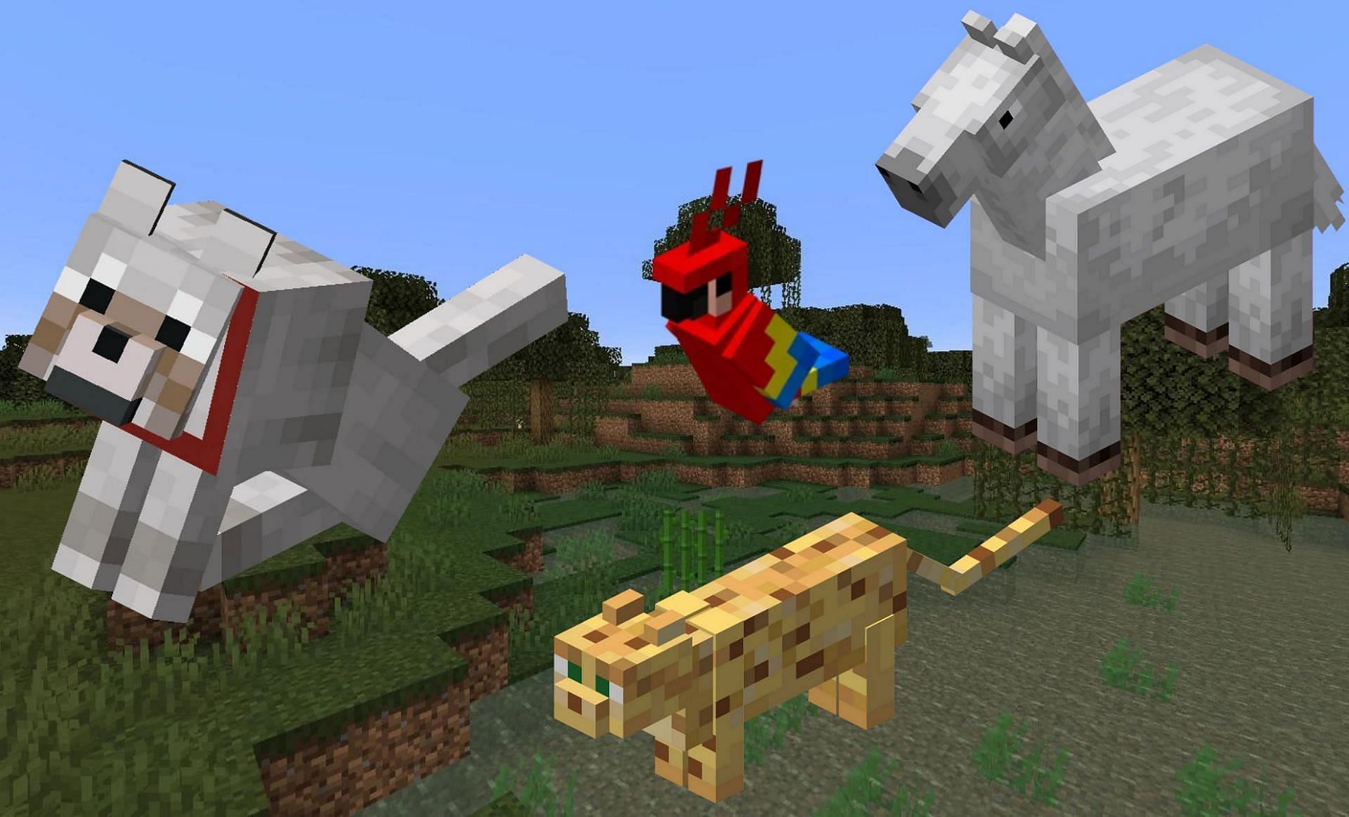 Full list of tameable mobs in Minecraft (2022)