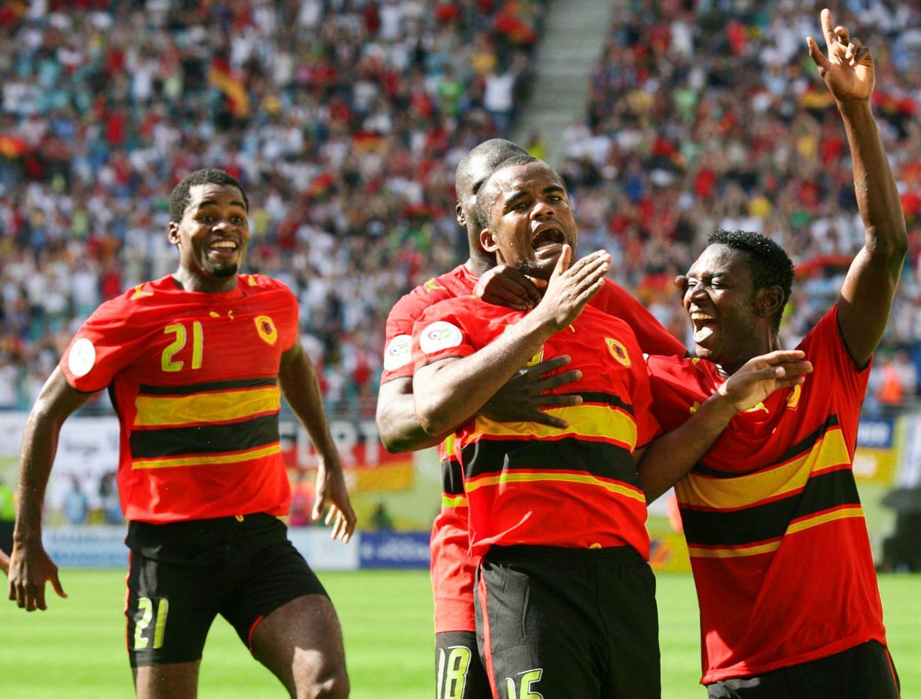 Angola and the Central African Republic square off in their AFCON qualifying fixture on Wednesday