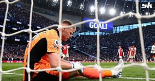 "It’s an uphill battle from there" - Arsenal star Aaron Ramsdale laments about refereeing decisions during North London derby loss to Tottenham