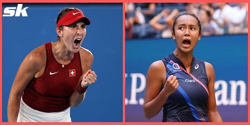 Belinda Bencic (left) & Leylah Fernandez